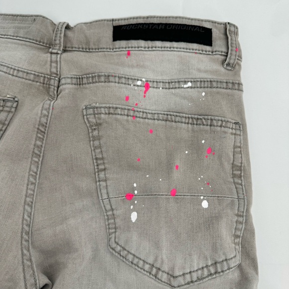 Rockstar Original RSM225 Super Stacked Flare Denim Jeans Mens 32x45 - Picture 15 of 15